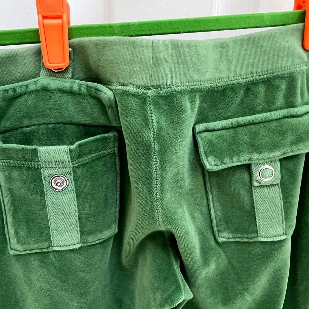 Juicy Couture Green Velour Tracksuit - Picture 3 of 12